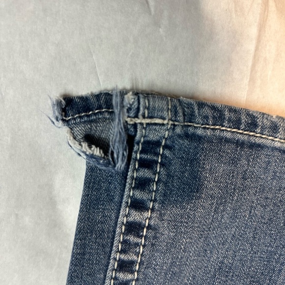 Grace Blue Flare Wide Leg Jeans - Picture 8 of 12